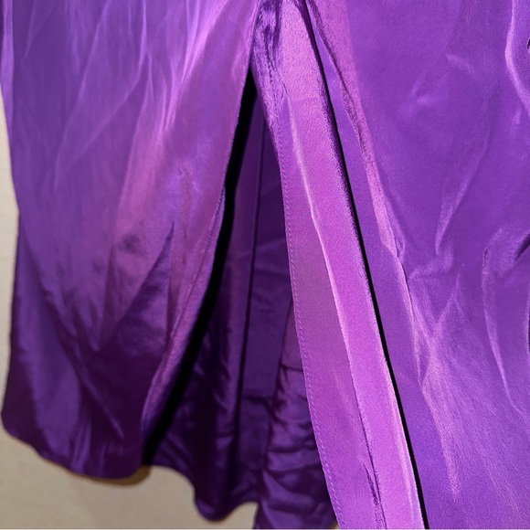 Purple Flowy Kenneth Cole New York Tunic Top - Picture 8 of 9